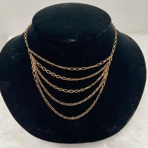 Handmade 14K gold filled chain necklace